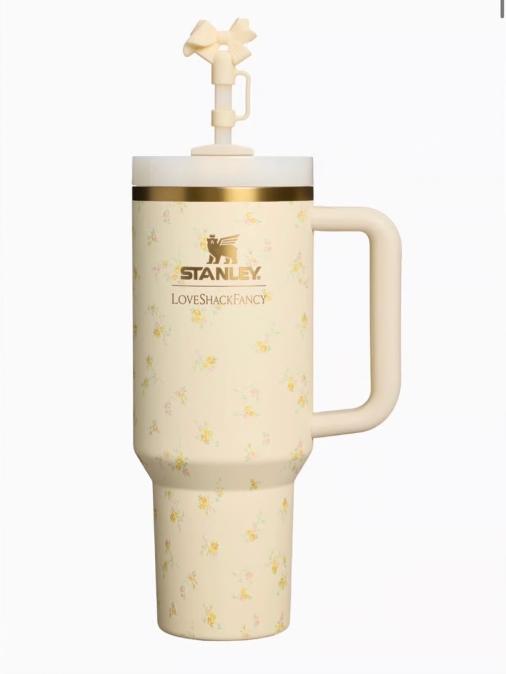 BNWT LEMON HAZE Stanley + LOVESHACKFANCY 40oz Quencher Tumbler